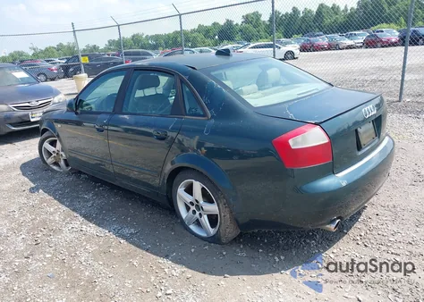 2004 Audi A4 1.8T from USA, damaged, VIN WAULC68E54A095126